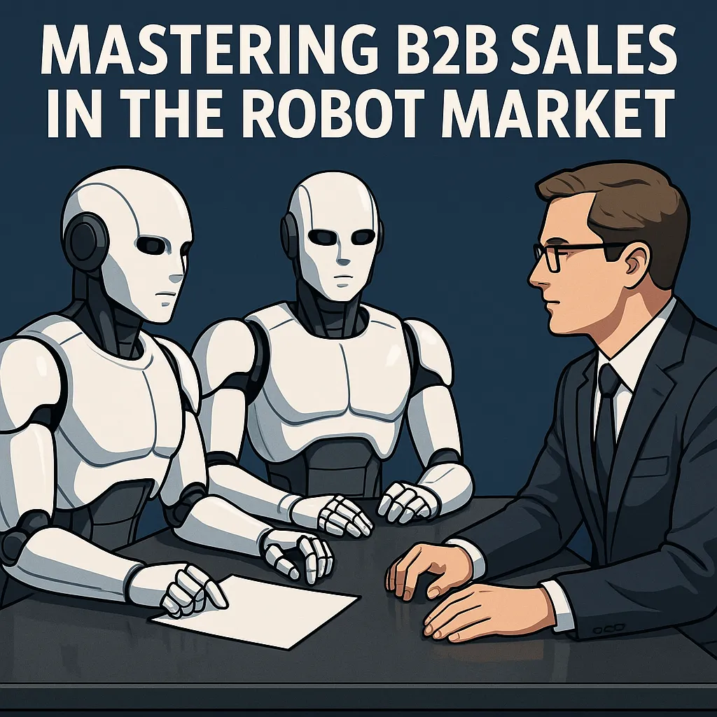 Mastering B2B Sales In The Robot Market: Strategies For Optimus Resellers And Beyond